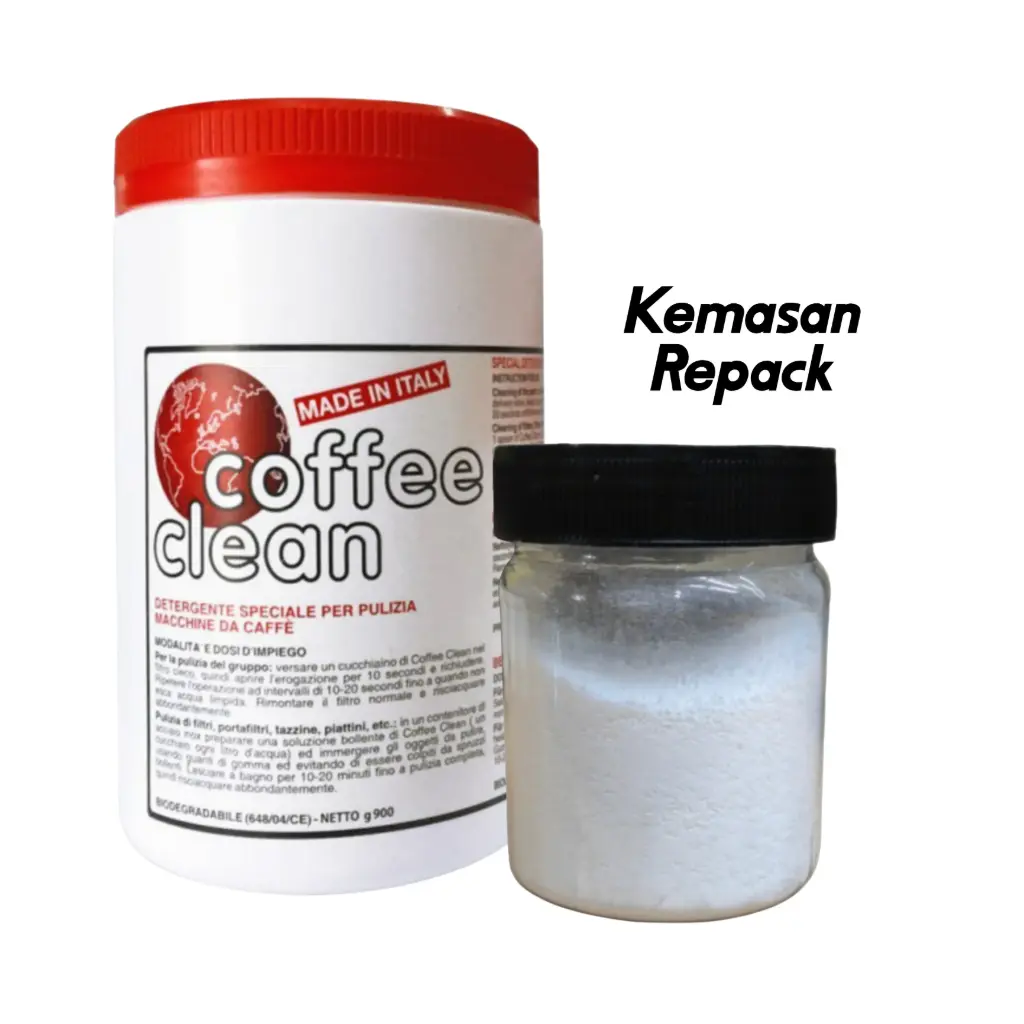 Bubuk Descaler Detergen Mesin Kopi Espresso Allcoff 900 gram