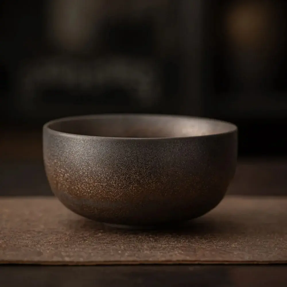 VCM Brown 480ml Chawan Matcha Mixing Bowl