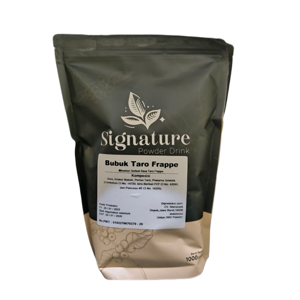 [PWDBD005] Powder DBD Signature Taro 1 Kg