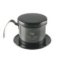 PF304 Black 120ml Vietnam Drip Sekrup Coffee Filter Stainless One Two Cups