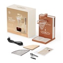 MA2302 Brown iCafilas Mesin Kopi Pour Over Otomatis Dripper V60 Foldable 300ml