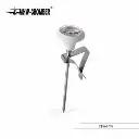 CT5614W White Termometer Kopi Celcius and Fahrenheit with Clip
