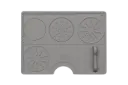 S24 Gray Tamper Mat Silicone One Two Cups