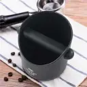 EA02682 Model A Black Knock Box ABS Wadah Ampas Kopi