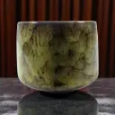 FB014 Yellow Gelas Cafe Keramik Japanese Style