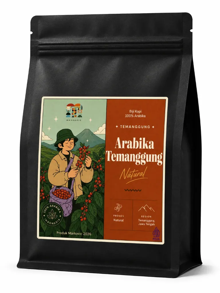 Arabica Temanggung Natural Roasted Beans