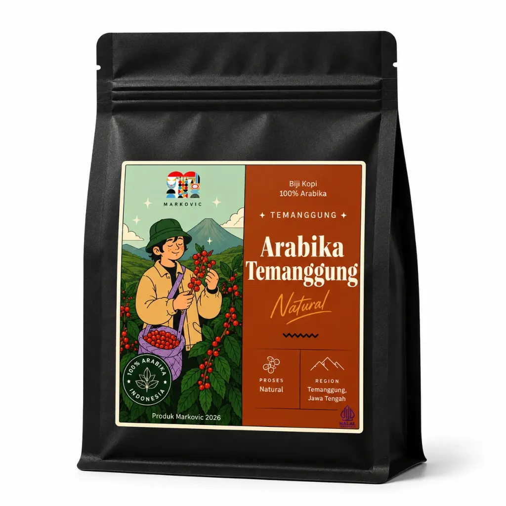 [RBA015] Arabica Temanggung Natural Roasted Beans