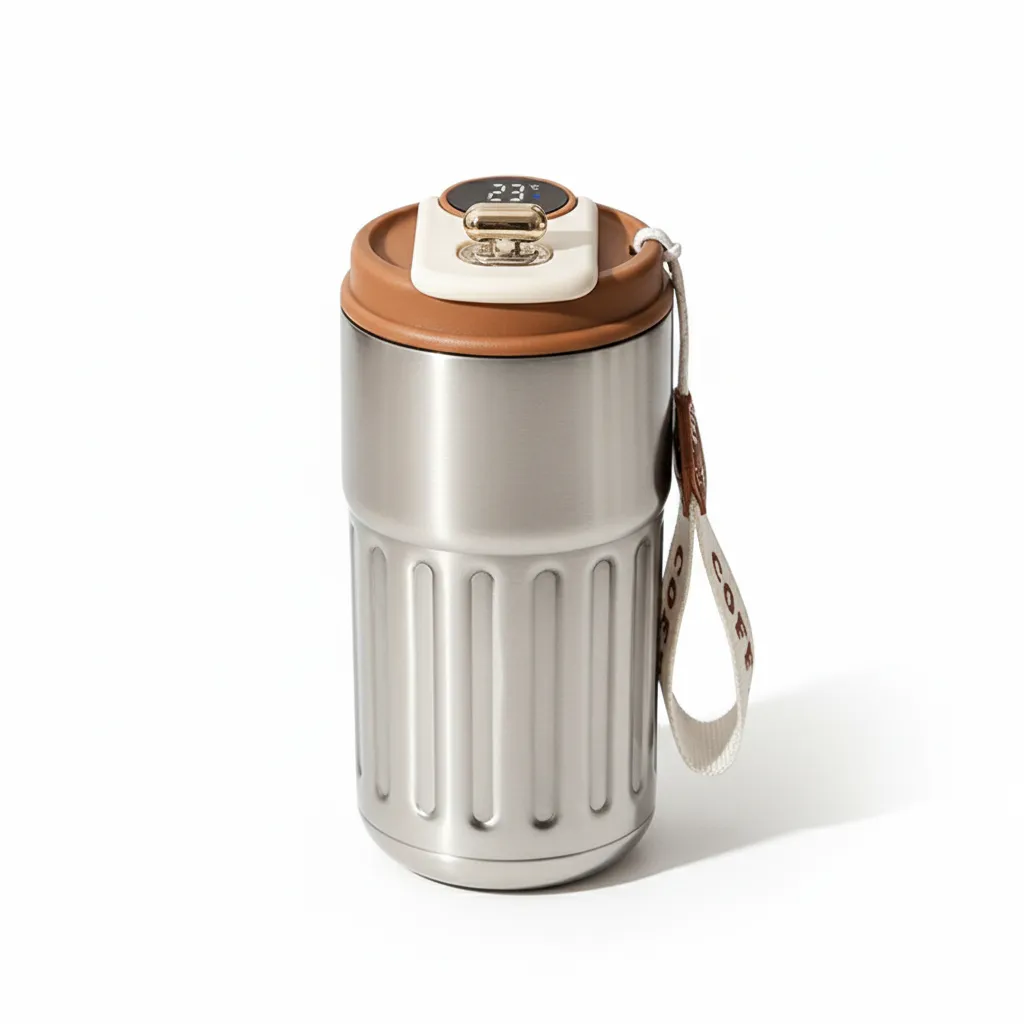 [PCT003] M45 Silver 400ml Tumbler Smart Display