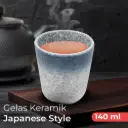 RHE Gray 140ml Gelas Cafe Keramik