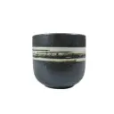 KL2 Black White Brush 200ml Gelas Cafe