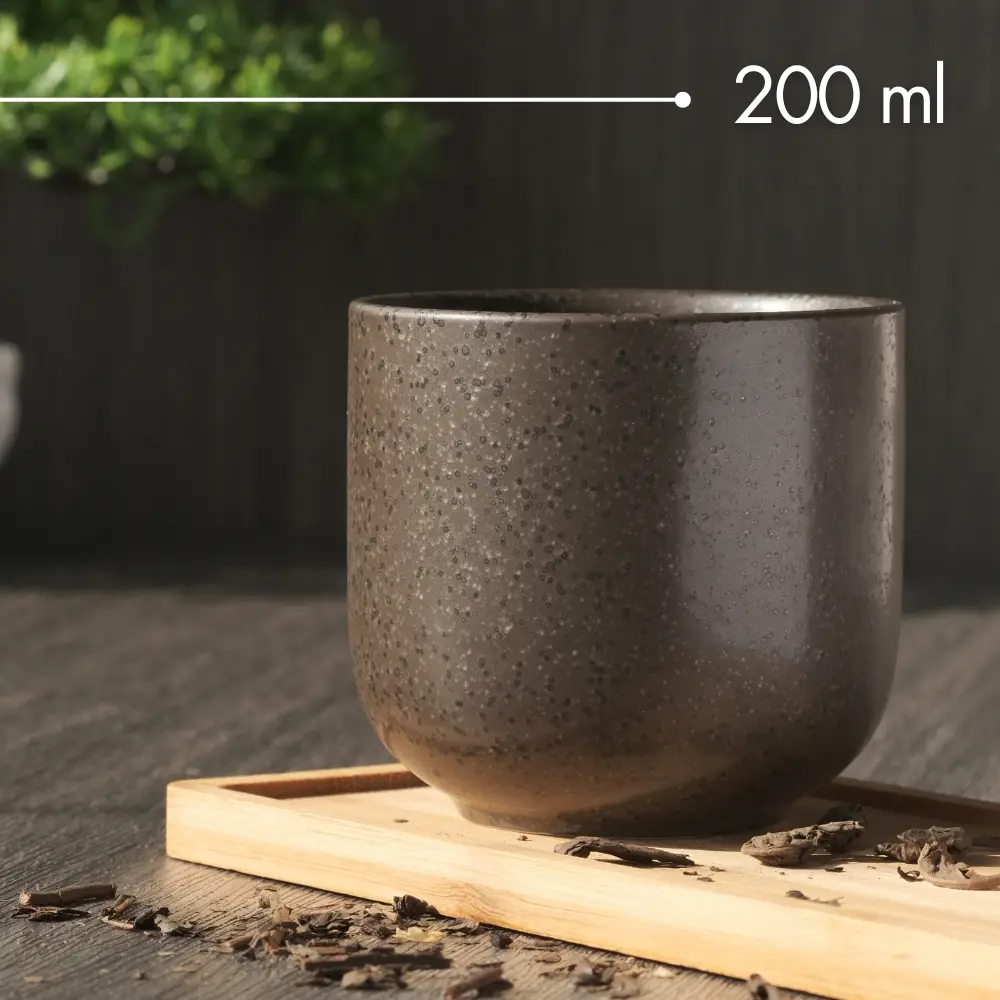 KL2 Black Ancient 200ml Gelas Cafe