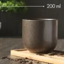 KL2 Black Ancient 200ml Gelas Cafe