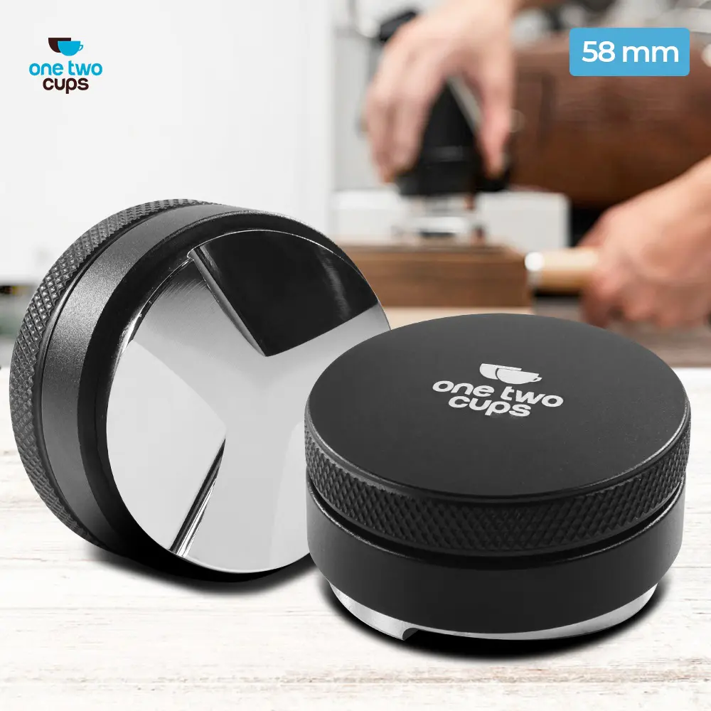 [PKDT003] 3153 Distribution Tamper Triangle Press 58mm One Two Cups