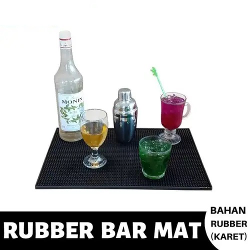 [PBBM003] TY3 40x20cm Bar Mat Splash Proof Anti Slip One Two Cups