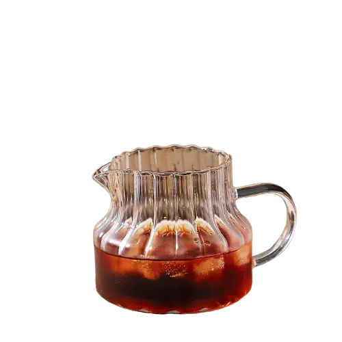 B5ML Transparent 500ml Server Coffee Maker Pot Carafe