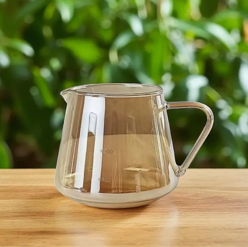 [PKSPO014-C] WJ9 Yellow 300ml Pour Over Coffee Server One Two Cups