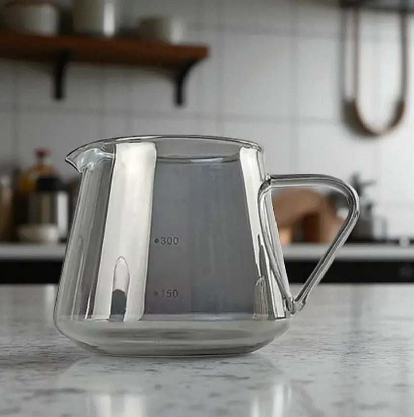 WJ9 Gray 300ml Server Coffee Maker Pot