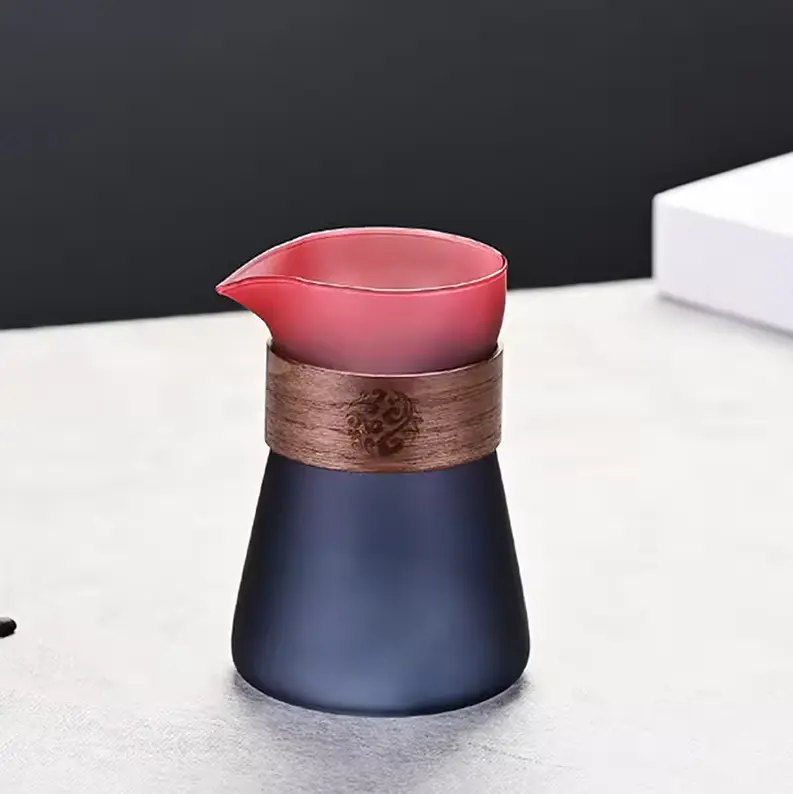L1 LION Black Red 500ml Server Coffee Maker Pot V60 Borosilicate