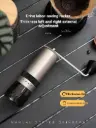 I88 Silver Seven Cornered Steel Alat Penggiling Kopi Coffee Grinder One Two Cups
