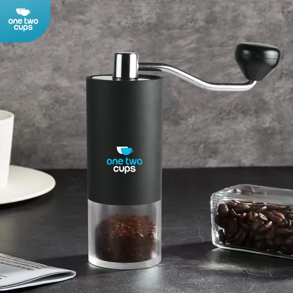 BN50 Black Alat Penggiling Kopi Coffee Grinder One Two Cups