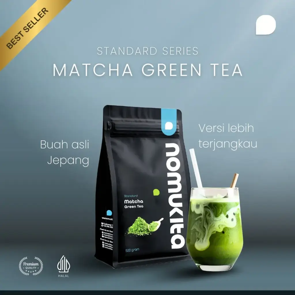 Powder Nomukita Standard Matcha Green Tea 1kg