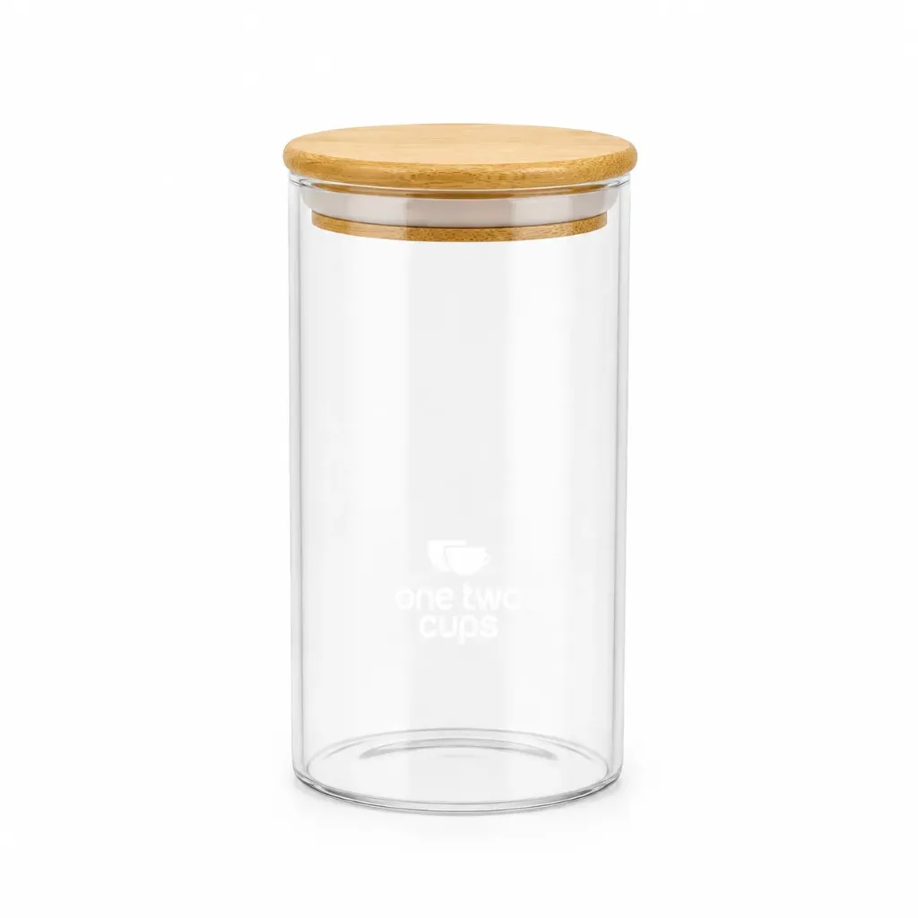 [PCTO017-A] GH1270 350ml Toples Kaca Kedap Udara One Two Cups