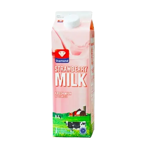 Susu Diamond Strawberry Fresh Milk