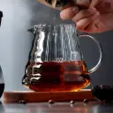 XGS60 Black Smoke 600ml Pour Over Coffee Server One Two Cups