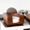 A52 Brown Tempat Penyimpanan 2in1 Paper Filter Puck Screen Organizer