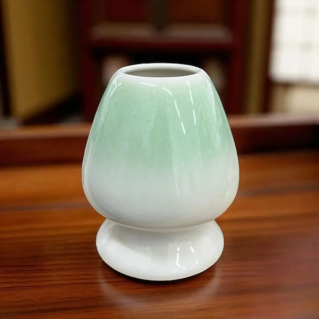 D40 Tosca Matcha Chasen Holder One Two Cups