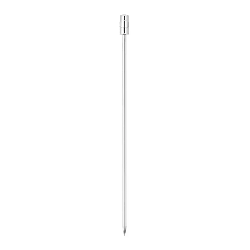 [PCSTB004-A] J105 Silver Cylinder Tusuk Buah Cocktail Garnish Stainless