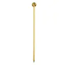 J105 Gold Sphere Tusuk Buah Cocktail Garnish Stainless