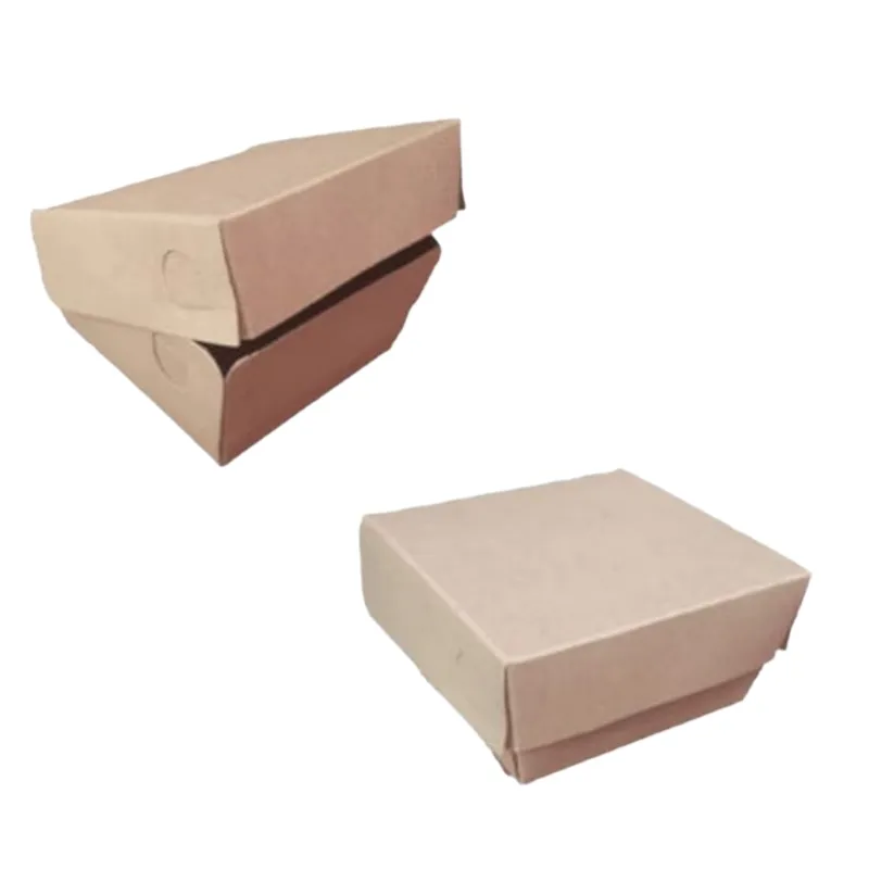 Box Paper Lunch S Kraft Coklat