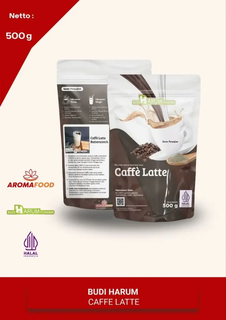 Budi Harum Caffe Latte 500g