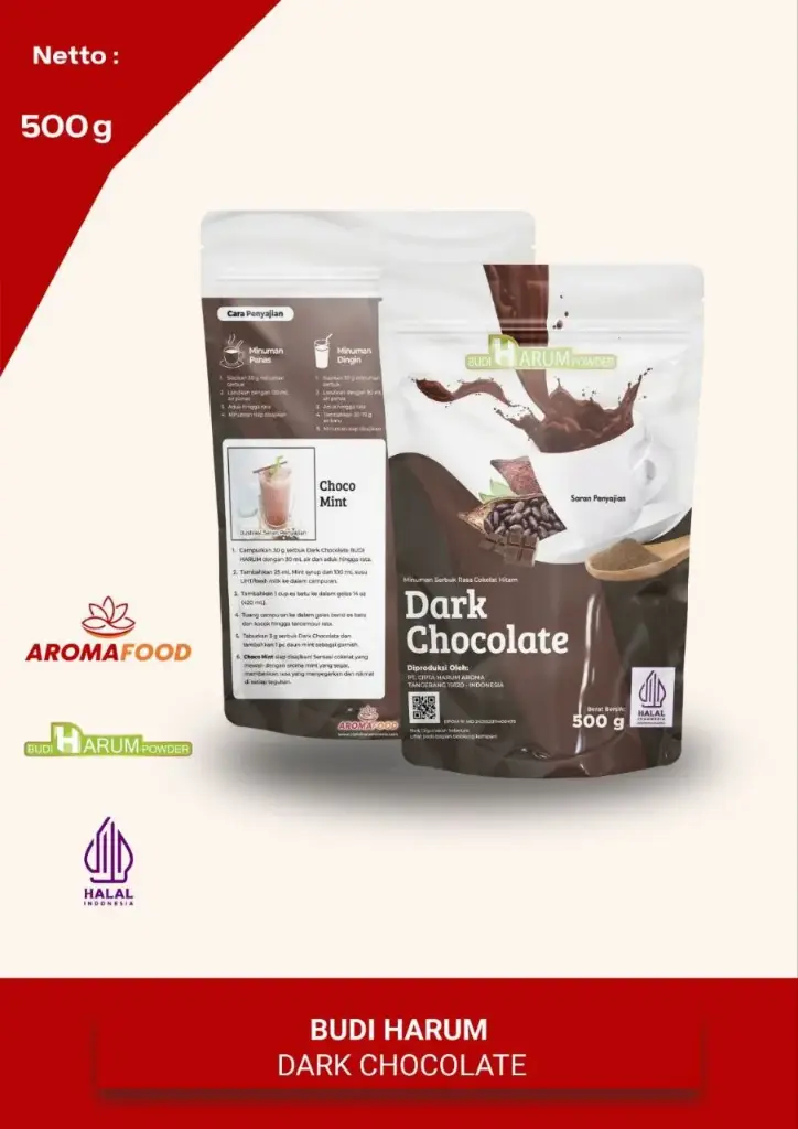 Budi Harum Dark Choco 500g