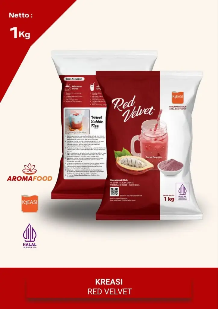 [PWKRS004] Kreasi Red Velvet 1kg