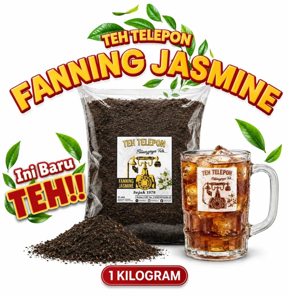 [BPT005] Teh Telepon Fanning Jasmine 1kg