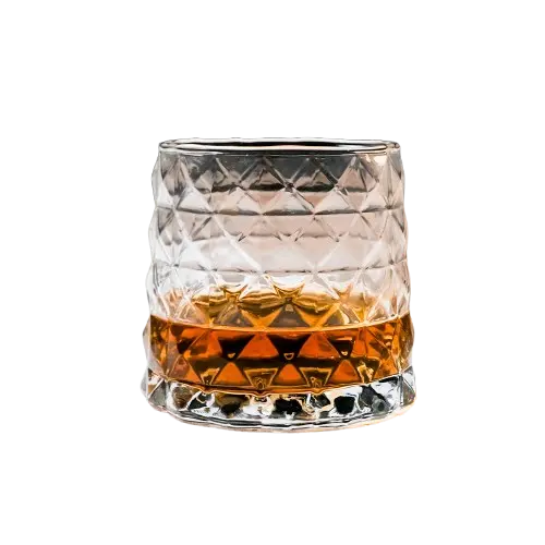 YJ30 300ml Gelas Whisky Cocktail Crystal Diamond Rock Glass