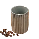 GS145 Bronze 300ml Gelas Cafe Keramik Vintage