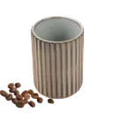 GS145 Gray 300ml Gelas Cafe Keramik Vintage