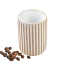 GS145 White 300ml Gelas Cafe Keramik Vintage