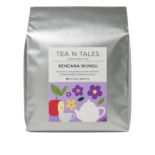 [BPT038] Tea N Tales Kencana Wungu Signature Series Pouch| 25 Triangle Tea Bags @2g