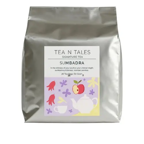 [BPT059] Tea N Tales Sumbadra Signature Series Pouch | 25 Triangle Tea Bags @2g