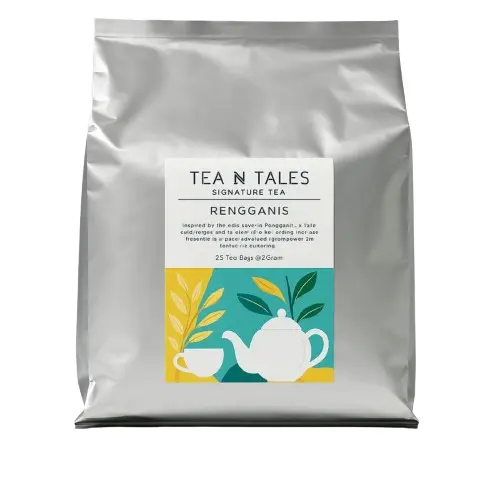 [BPT049] Tea N Tales Rengganis Signature Series Pouch | 25 Triangle Tea Bags @2g