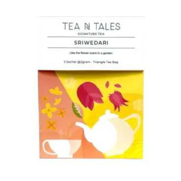[BPT056] Tea N Tales Sriwedari Signature Series Box | 5 Triangle Tea Bags @2g