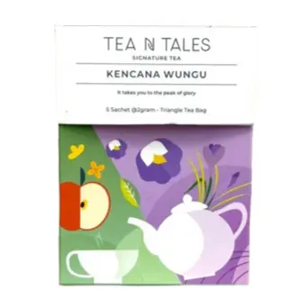 [BPT037] Tea N Tales Kencana Wungu Signature Series Box | 5 Triangle Tea Bags @2g