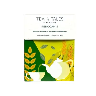 [BPT048] Tea N Tales Rengganis Signature Series Box | 5 Triangle Tea Bags @2g