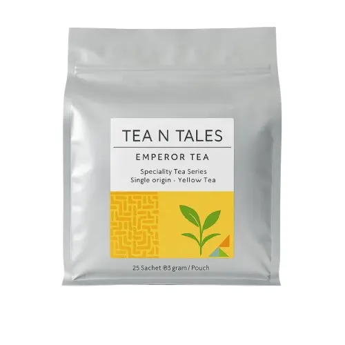Tea N Tales - Single Origin Pouch - Emperor | 25 Triangle Bags @3g