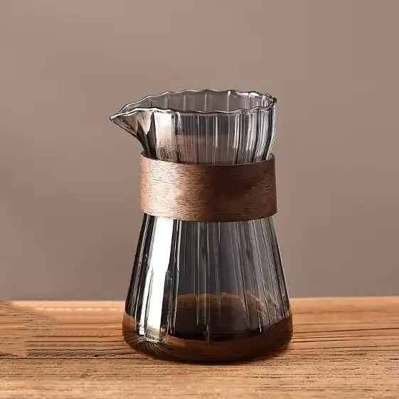 FM5ML2 Gray 500ml Pour Over Coffee Server One Two Cups