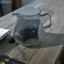 LCS38 Gray 600ml Pour Over Coffee Server One Two Cups